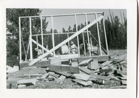 1945 Frame Build of Bovee Lift Shack
