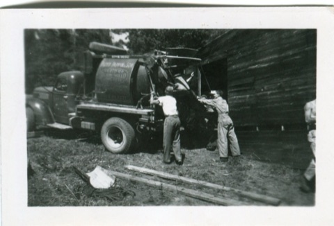 1945 Pappin CO. Contrete Truck for BOYEE LIFT SHACK