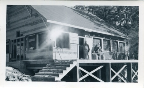 1947 Building New Lodge almost finished