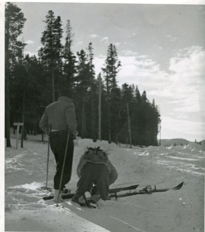1950s Strapping at Kings Hill Pass on Highway 89