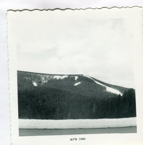 1960 Kings Hill Ski Area from Highway 89
