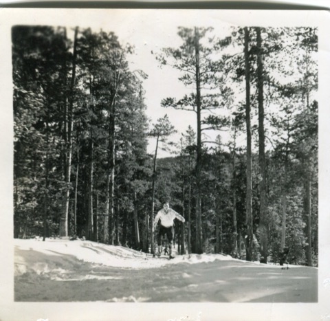 1960s Cross Country Skier