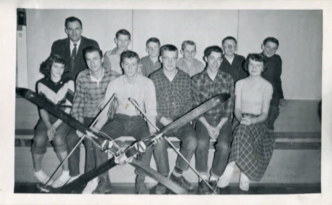 1960s Jim Hasterlik with Neihart Ski Team