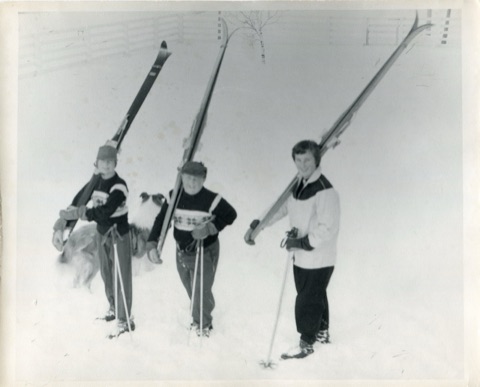 1960s Dick Hall, Dave Hall, Ann Hall