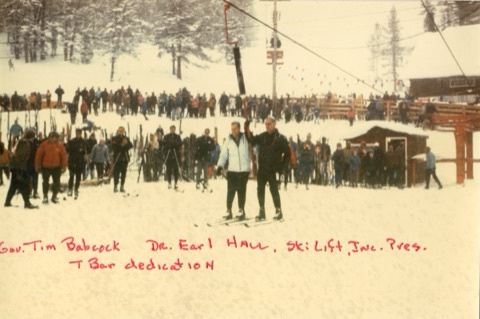 1960s Earl Hall and Gov. Tim babcock TBAR