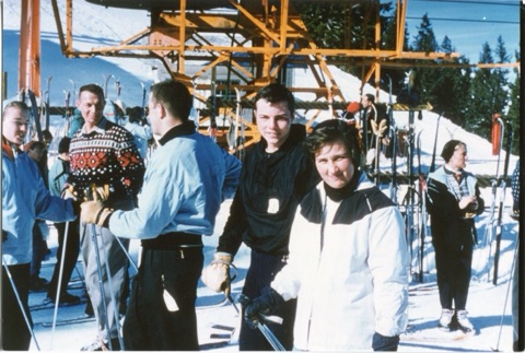 1960s People near Lift