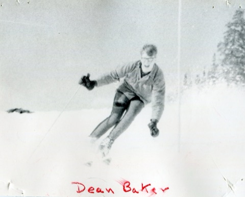 1966 Dean Baker — On the Mountain — Skiing Powder