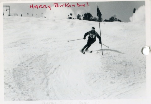 1966 Harry Birkenbuel — The Hall-O — Racing by a gate