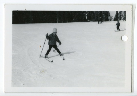 1966 Lynn Hall — Skiing in March