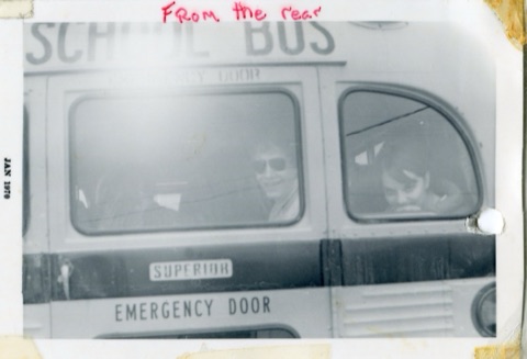 1970 Bus From the Rear