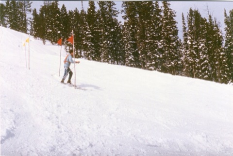 1970s Ski Racer