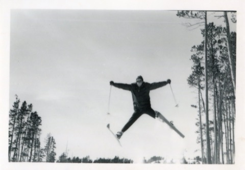 1971 Dick Hall HUGE JUMP