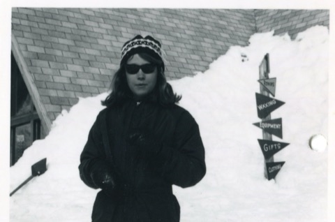 1971 Woman with Sunglasses