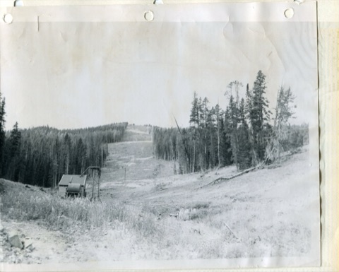 1950s Looking up the Hall-o