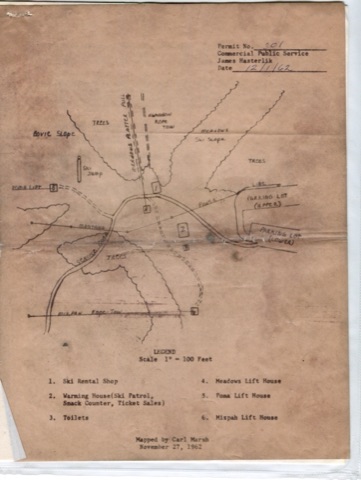 1962 Trail Map