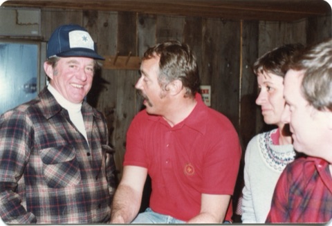 1970: Bill Plumber, George Willett, Margie Willett, and unknown person