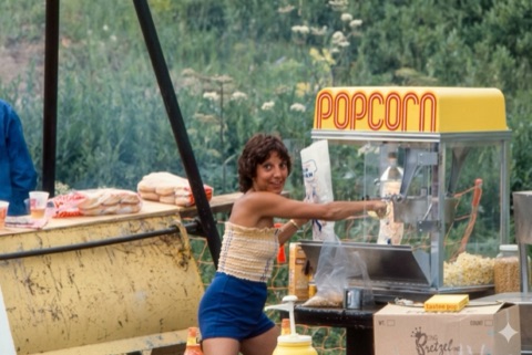 1970s Renee K Popcorn