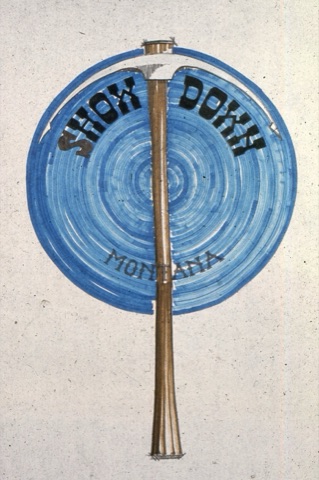 1974 new logo for Showdown Montana color