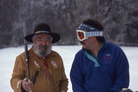1980s AJ Buzkirk and Scott Mosher together