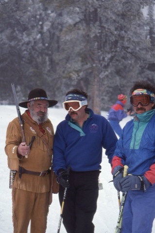 1980s A.J. Buskirk, Scott Mosher, Jim Gold — The mountain