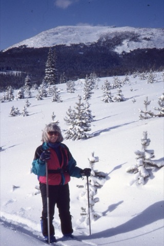 1980s Cross Country Skiers Near Showdown in the Little Belts 2