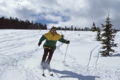 1980s Joe Pinski Skiing