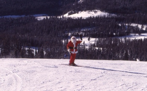 1980s Santa by Himself