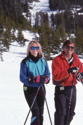 1980s unknown female and Todd Johnson