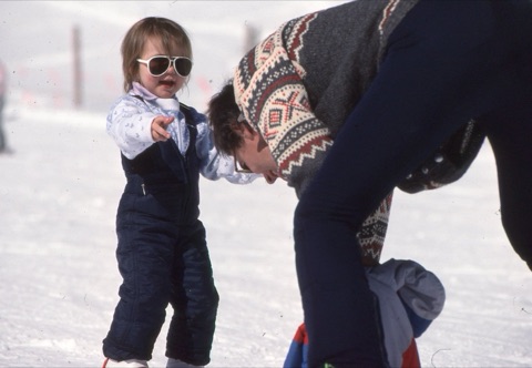 1980s unknown kid and dad