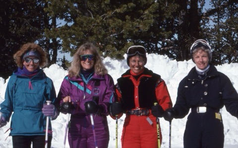 1980s unknown, Michelle Pollington, Elenor Bennet and Lezette Carter