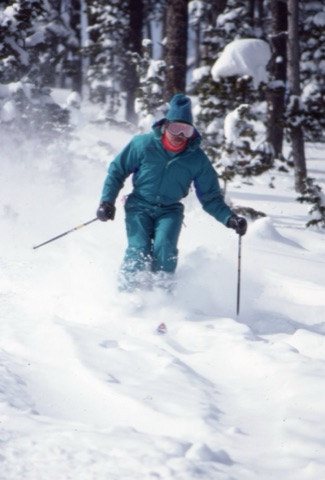 1989 Scott Mosher in deep powder
