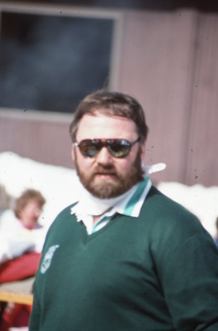1989 unknown man on deck dressed in green