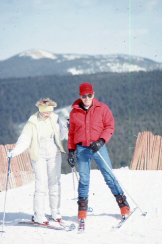 1989 unknown people on top mountain