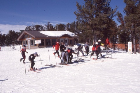 1990s Belt Creek Headwaters Race start running