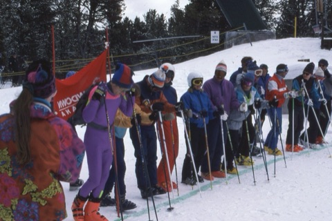 1990s Belt Creek Headwaters Race start