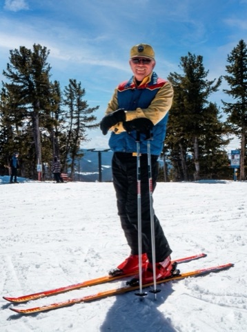 1990s Bill Beacher on Top of Mountain2