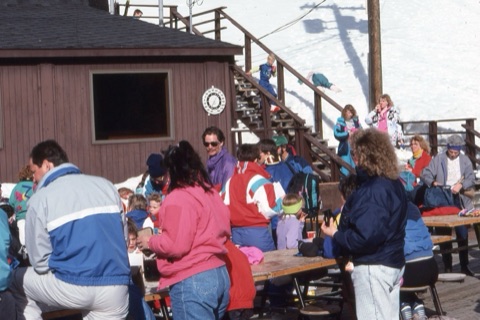1990s Billy Burton Lodge Deck