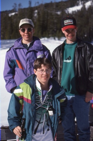 1990s Bryan Grayhek, Matt Hall and Ian Mackenzie