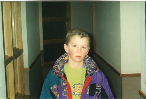 1990s Charley Willett after skiing