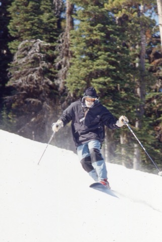 1990s Chuck Astrin Skiing