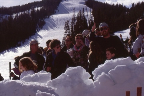 1990s Crowd of people