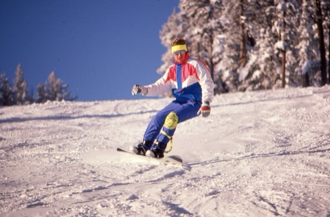 1990s Frank Feeback Snowboarding