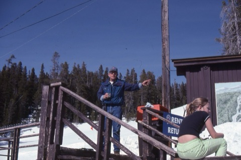 1990s Jerry Solberg on Rental Deck