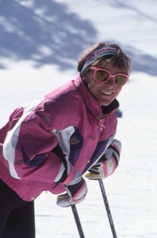 1990s Joan Rostad ski instructor