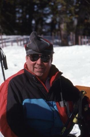 1990s Joe Pinski wearing hat funny and smiling