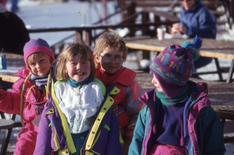 1990s Julie Rostad, Whitney Rostad, Marti Alltucker