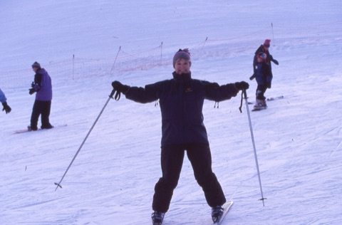 1990s Katie Boedecker Skiing