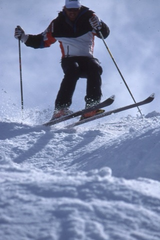 1990s Kevin Lacey Skiing Bumps
