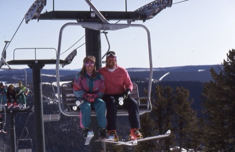 1990s Kevin Lacey, Tammy Lacey — Triple Chair