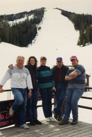 1993 Jerry Solberg, Geoff Solberg, Shelly Dempsey, Klaus Ahmels — The Lodge Deck